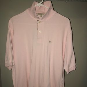 xx SOLD xx Burberry Men’s Check Pique Polo XL